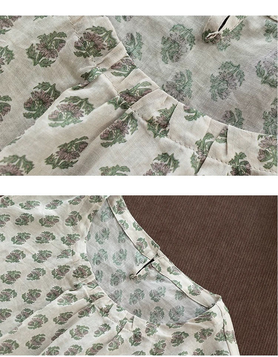 Summer Loose Floral Round Neck Sleeveless Vest May New In 2026 47.00
