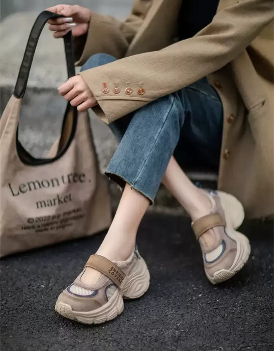 Summer Net Breathable Comfortable Chunky Sneakers Sandals Obiono Aug Shoes Collection 2026 86.80