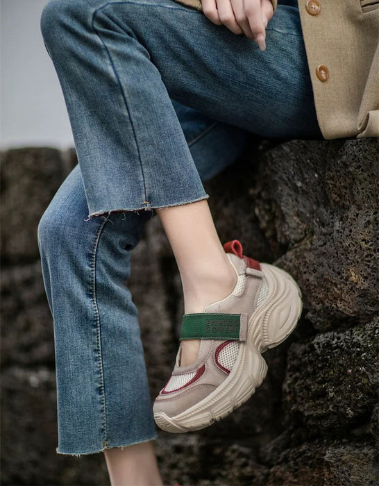 Summer Net Breathable Comfortable Chunky Sneakers Sandals Obiono Aug Shoes Collection 2026 86.80