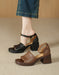 Summer Open Toe Ankle Strap Chunky Heel Sandals June Shoes Collection 2026 115.00