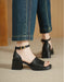 Summer Open Toe Ankle Strap Chunky Heel Sandals June Shoes Collection 2026 115.00
