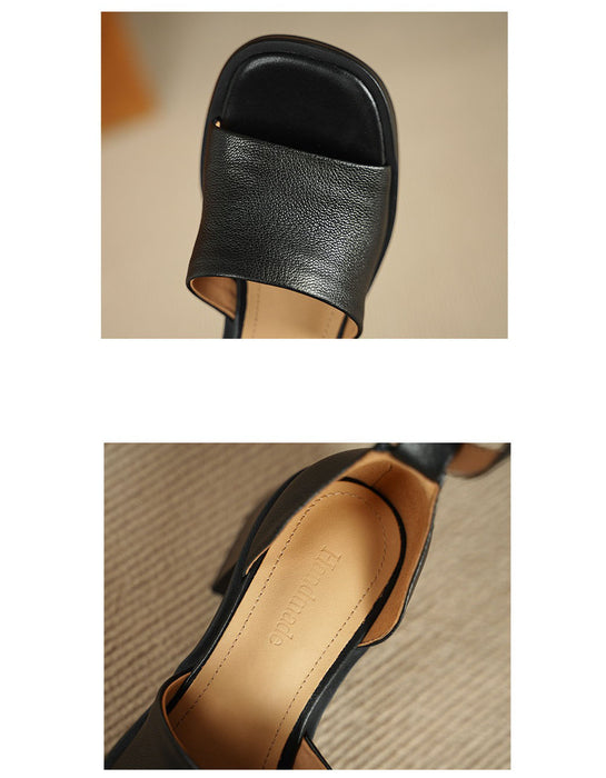 Summer Open Toe Ankle Strap Chunky Heel Sandals June Shoes Collection 2026 115.00