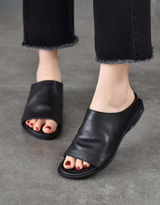 Summer Open Toe Comfortable Flat Slipper Obiono June Shoes Collection 2026 80.00