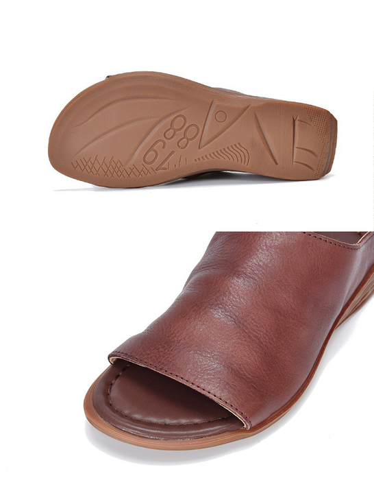 Summer Open Toe Comfortable Flat Slipper Obiono June Shoes Collection 2026 80.00