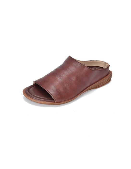 Summer Open Toe Comfortable Flat Slipper Obiono June Shoes Collection 2026 80.00