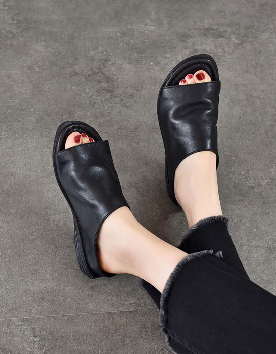 Summer Open Toe Comfortable Flat Slipper Obiono June Shoes Collection 2026 80.00