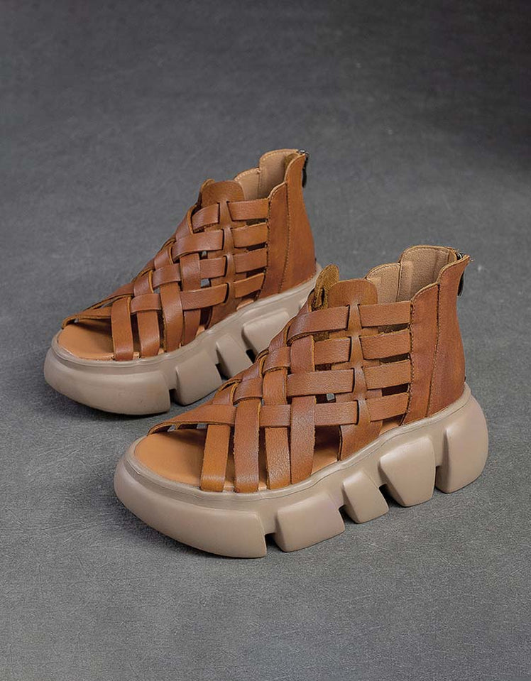 Open Toe Woven Sandals main image 1
