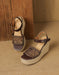 Summer Open Toe Wedge Espadrille Sandals for women April Shoes Collection 2026 99.00