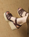 Summer Open Toe Wedge Espadrille Sandals for women April Shoes Collection 2026 99.00