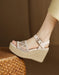 Summer Open Toe Wedge Espadrille Sandals for women April Shoes Collection 2026 99.00