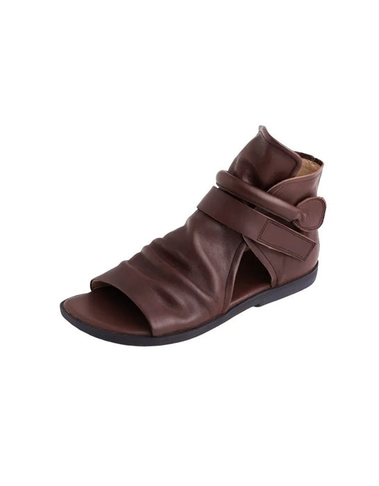 Summer Open Toe Wide Toe Box Flat Sandals Boots May Shoes Collection 2026 85.00