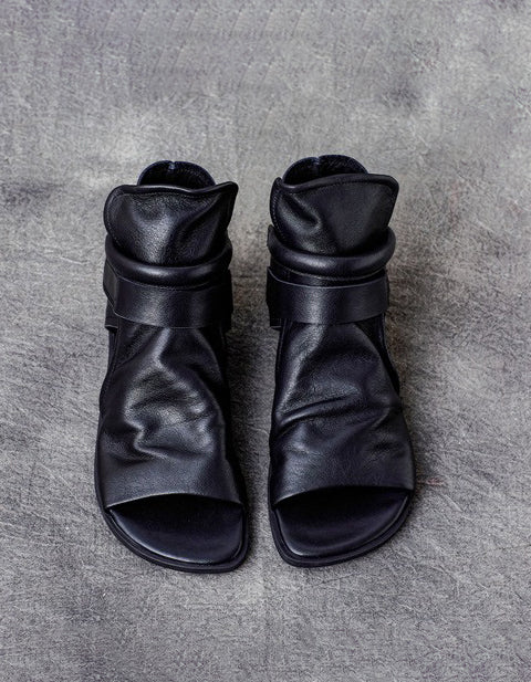 Summer Open Toe Wide Toe Box Flat Sandals Boots May Shoes Collection 2026 85.00