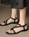 Summer Pony Hair Open Toe Strappy Flat Thong Sandals Obiono July Shoes Collection 202694.00