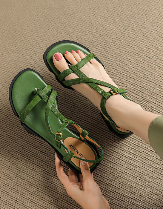 Summer Pony Hair Open Toe Strappy Flat Thong Sandals Obiono July Shoes Collection 2026 94.00