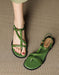 Summer Pony Hair Open Toe Strappy Flat Sandals Obiono July Shoes Collection 202694.00