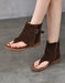 Summer Roman Style Suede High-top Thong Sandals Boots Obiono June Shoes Collection 2026 103.00