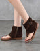 Summer Roman Style Suede High-top Thong Sandals Boots Obiono June Shoes Collection 2026 103.00