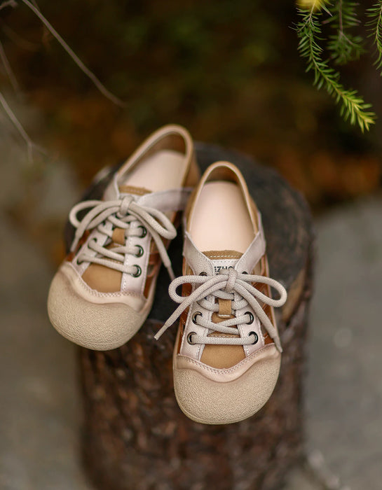 Summer Round Toe Casual Leather Sneakers Sandals May Shoes Collection 2026 79.99