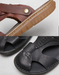 Summer Soft Leather Comfortable Close Toe Sandals for Men June Shoes Collection 2026 99.00
