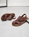 Summer Soft Leather Comfortable Close Toe Sandals for Men June Shoes Collection 2026 99.00