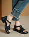 Summer Soft Sole Open Toe T-strap Platform Sandals May Shoes Collection 97.00
