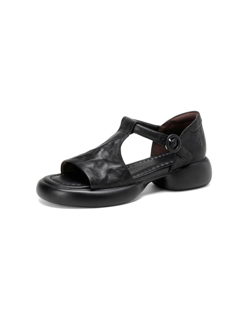 Summer Soft Sole Open Toe T-strap Platform Sandals May Shoes Collection 97.00