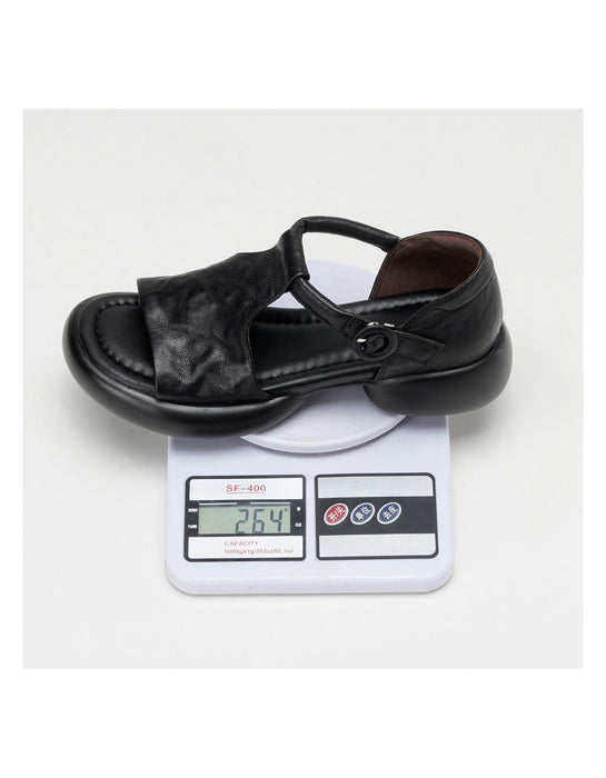 Summer Soft Sole Open Toe T-strap Platform Sandals May Shoes Collection 97.00