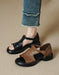 Summer Soft Sole Open Toe T-strap Platform Sandals May Shoes Collection 97.00