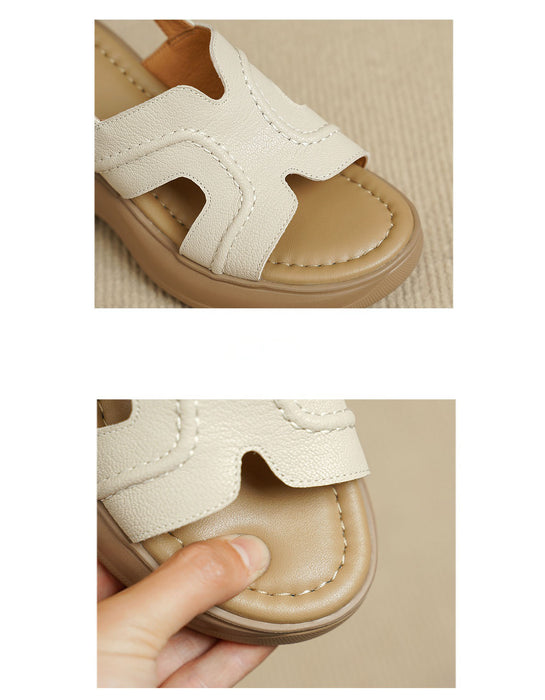 Summer Soft Sole Open Toe Wedge Sandals Slingback July Shoes Collection 2026 98.00