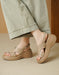 Summer Soft Sole Open Toe Wedge Sandals Slingback July Shoes Collection 2026 98.00