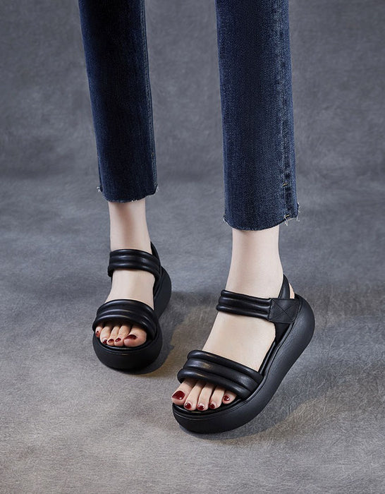 Obiono Summer Comfortable Soft Soles Ankle Strap Platform SandalsJuly Shoes Collection 2026 86.00