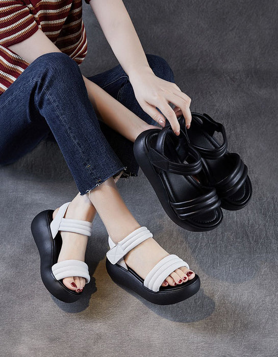 Obiono Summer Comfortable Soft Soles Ankle Strap Platform SandalsJuly Shoes Collection 2026 86.00