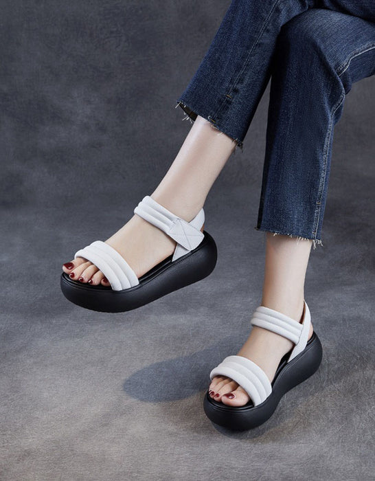 Obiono Summer Comfortable Soft Soles Ankle Strap Platform SandalsJuly Shoes Collection 2026 86.00