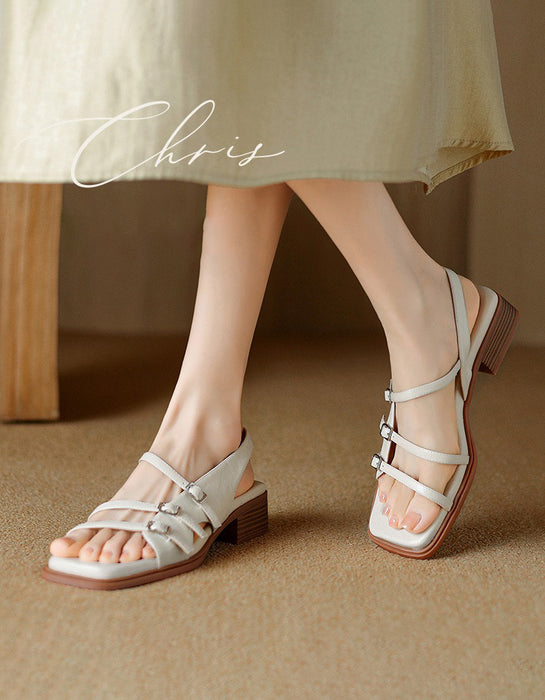Summer Soft Soles Vintage Strappy Sandals Slingback May Shoes Collection 2026 95.00