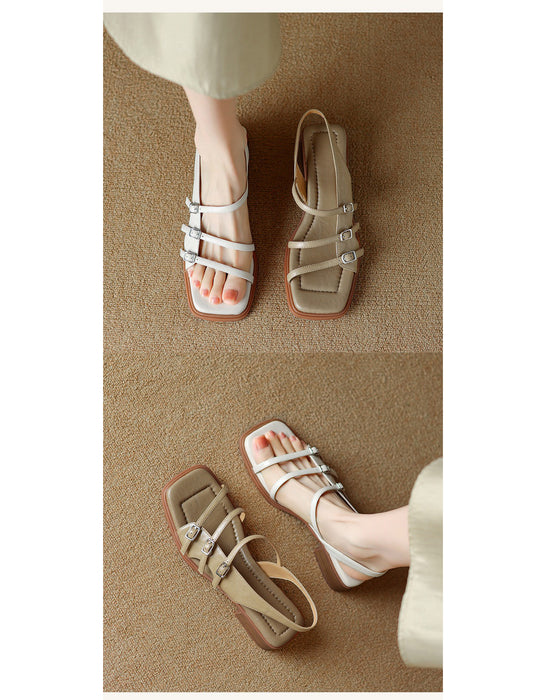 Summer Soft Soles Vintage Strappy Sandals Slingback May Shoes Collection 2026 95.00