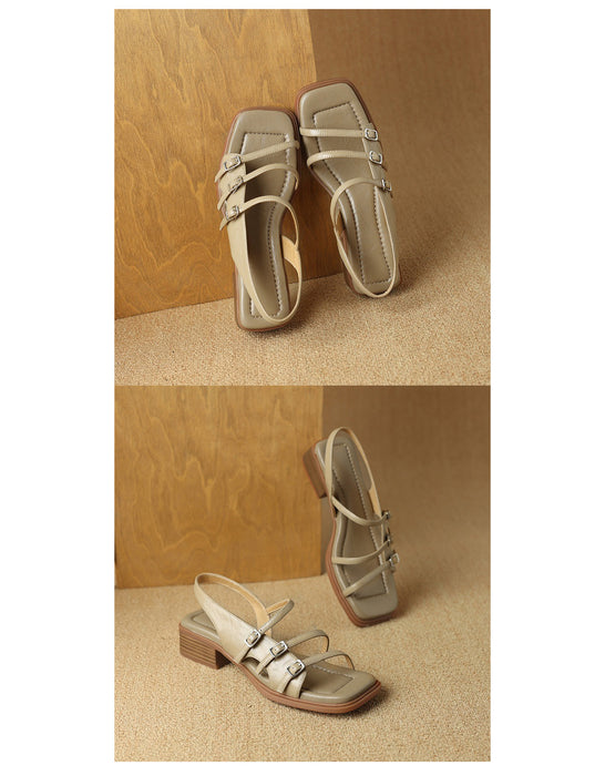 Summer Soft Soles Vintage Strappy Sandals Slingback May Shoes Collection 2026 95.00