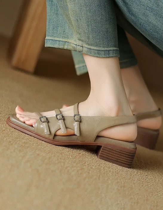 Summer Soft Soles Vintage Strappy Sandals Slingback May Shoes Collection 2026 95.00