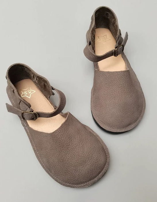 Summer Spring Comfortable Soft Leather Wide Toe Box Flats June Shoes Collection 2026 88.00