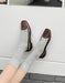 Summer Square Toe Jelly Shoes May Shoes Collection 2026 40.00