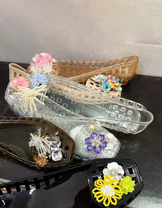 Summer Square Toe Jelly Shoes May Shoes Collection 2026 40.00