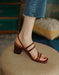 Summer Square toe Strappy Chic Chunky Heels Sandals Black July Shoes Collection 2026 95.00