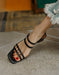 Summer Square toe Strappy Chic Chunky Heels Sandals Black July Shoes Collection 2026 95.00