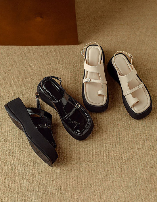 Summer Toe Ring Strappy Platform Sandals Slingback July Shoes Collection 2026 98.70