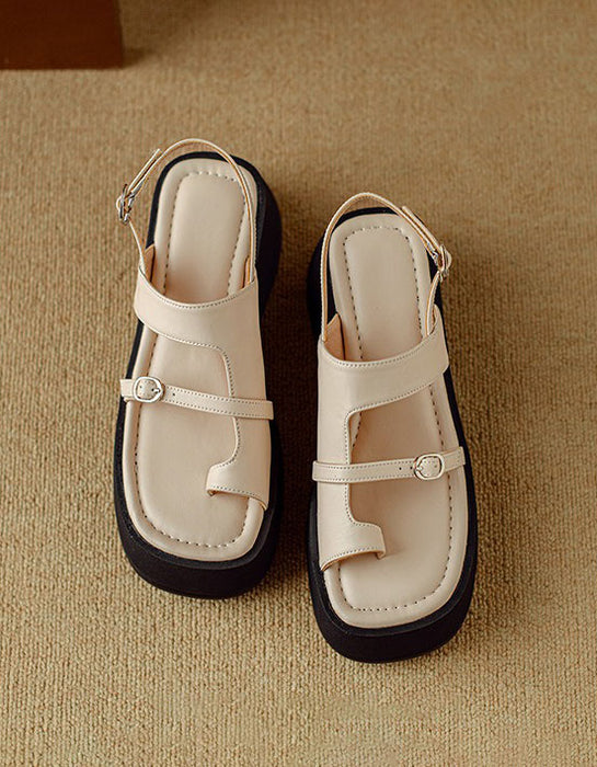 Summer Toe Ring Strappy Platform Sandals Slingback July Shoes Collection 2026 98.70