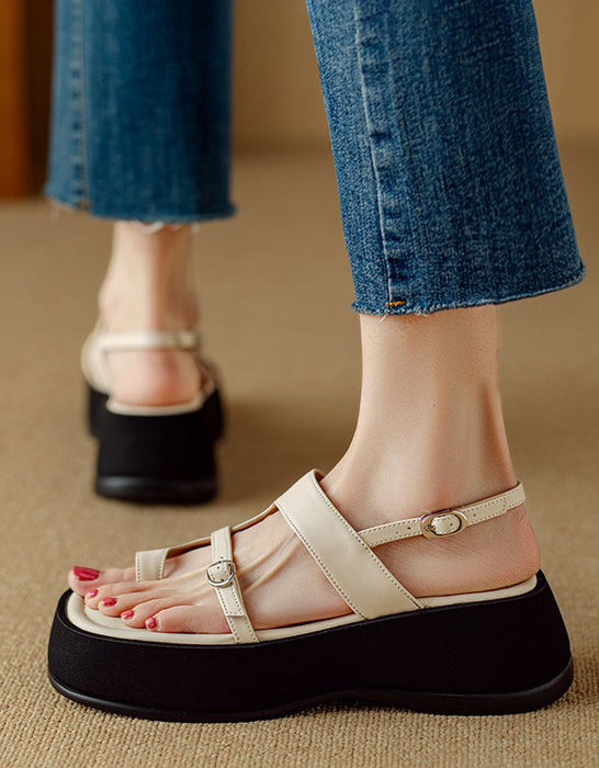 Summer Toe Ring Strappy Platform Sandals Slingback July Shoes Collection 2026 98.70
