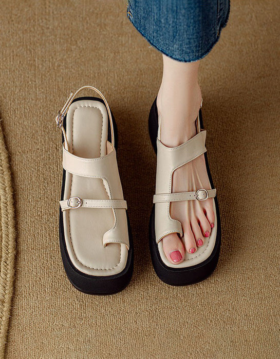 Summer Toe Ring Strappy Platform Sandals Slingback July Shoes Collection 2026 98.70