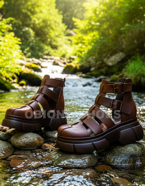 Summer Ankle Strappy Close Toe Platform Sandals Feb Shoe Collection 2026 93.00