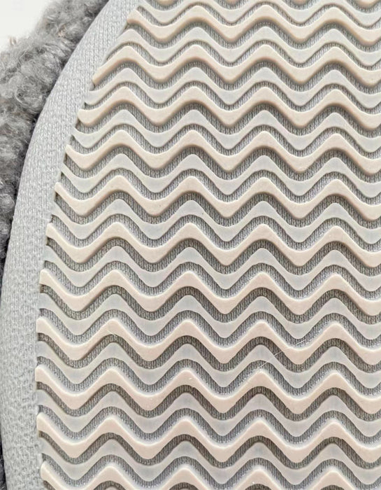 Teddy Fleece Full-coverage Anti-slip Noise-reducing Indoor Shoes