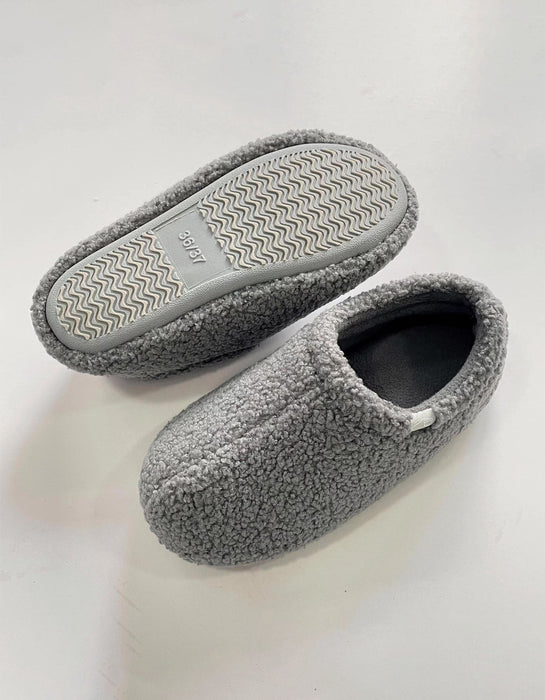 Teddy Fleece Full-coverage Anti-slip Noise-reducing Indoor Shoes