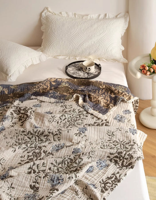 Ultra-soft Pure Cotton Sofa Towel Bed Blanket